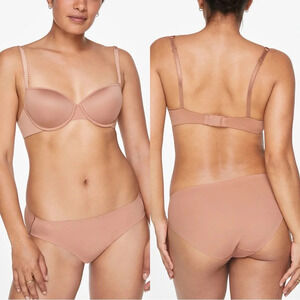 ThirdLove 24/7 Classic T-Shirt Bra in Mocha 32C 1/2